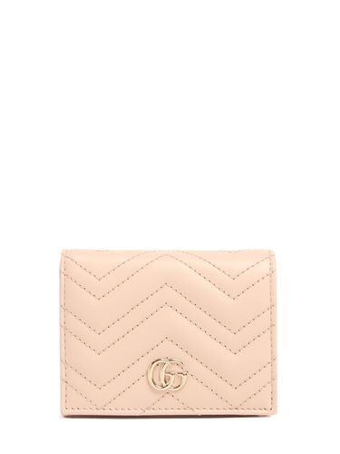 Portefeuille En Cuir Gg Marmont - GUCCI - Modalova