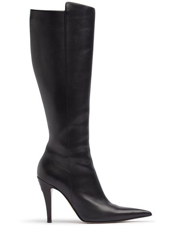 Bottes En Cuir - ALEXANDER MCQUEEN - Modalova