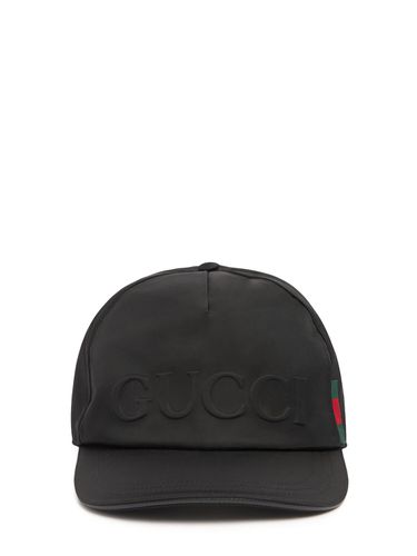 Casquette En Nylon À Logo - GUCCI - Modalova