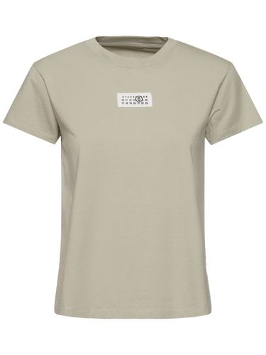 T-shirt Avec Patch Logo - MM6 MAISON MARGIELA - Modalova