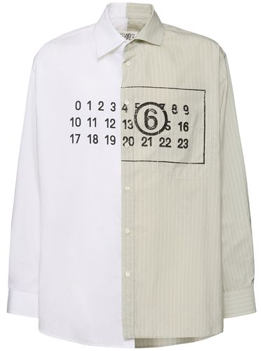 Chemise À Logo - MM6 MAISON MARGIELA - Modalova