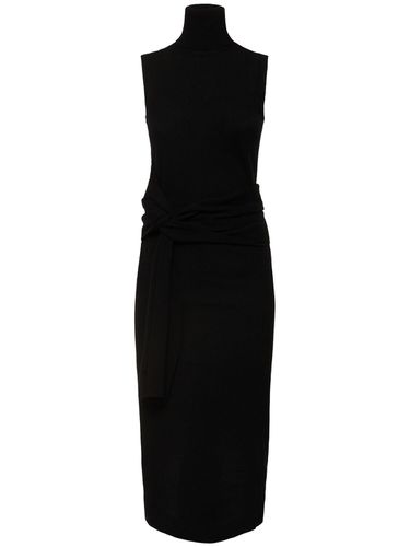 Robe Midi En Maille De Laine - MM6 MAISON MARGIELA - Modalova