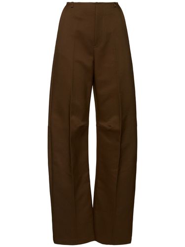 Pantalon Droit En Sergé Brut - MM6 MAISON MARGIELA - Modalova