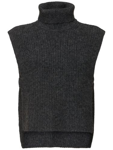 Gilet En Maille D’alpaga Mélangé Megan - MARANT ETOILE - Modalova