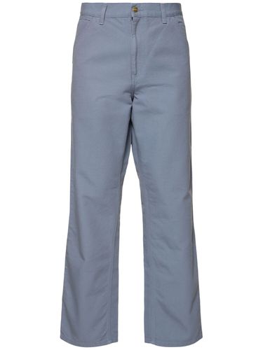 Pantalon En Denim Biologique À Genou Simple - CARHARTT WIP - Modalova