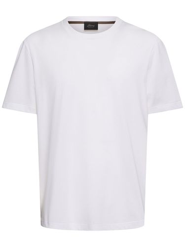 T-shirt En Jersey De Coton - BRIONI - Modalova