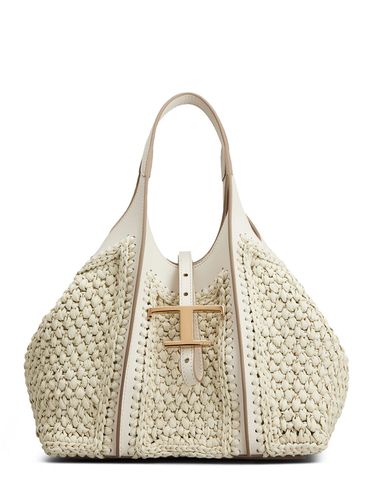 Sac Cabas Mini En Crochet T - TOD'S - Modalova