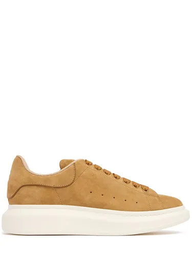 Sneakers En Cuir Oversized - ALEXANDER MCQUEEN - Modalova