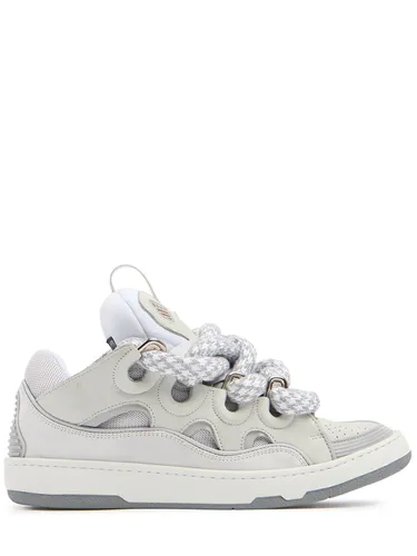 Sneakers En Cuir Et Mesh Curb 30 Mm - LANVIN - Modalova