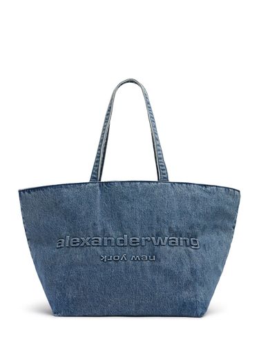 Sac Cabas En Denim Punch - ALEXANDER WANG - Modalova