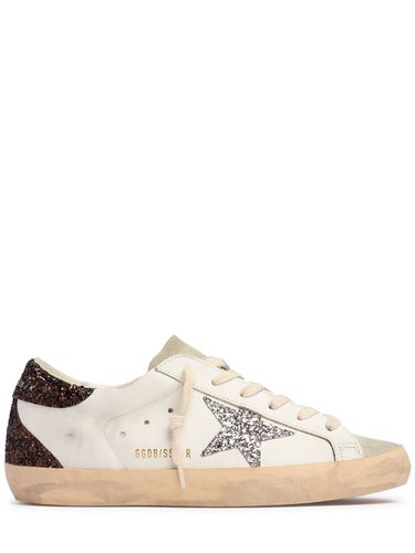 Baskets En Cuir Et Daim Super Star 20 Mm - GOLDEN GOOSE - Modalova