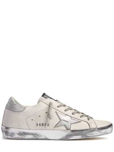 Sneakers En Cuir Super-star 20 Mm - GOLDEN GOOSE - Modalova