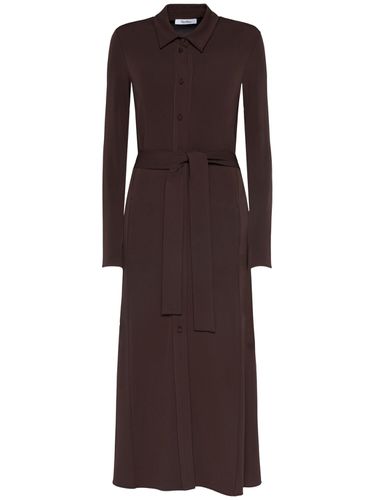 Robe Mi-longue En Jersey De Crêpe Tortona - MAX MARA - Modalova