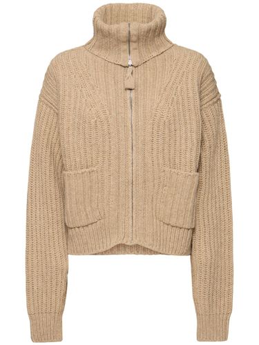 Cardigan Zippé À Col Camionneur - LEMAIRE - Modalova