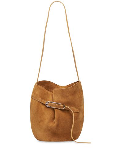 Sac Porté Épaule En Daim Belted Bucket - LIFFNER - Modalova