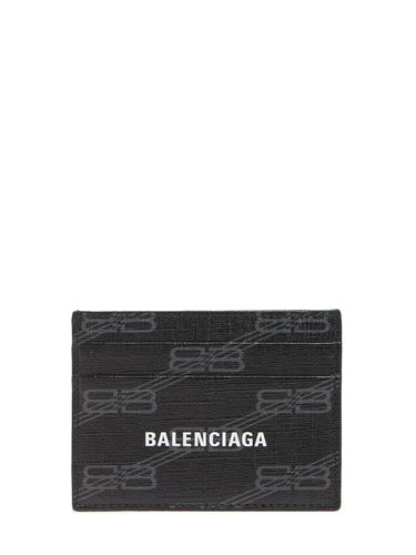 Portes-cartes À Imprimé Logo - BALENCIAGA - Modalova