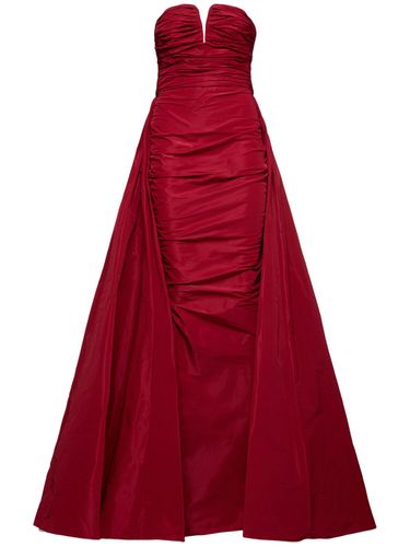 Robe Bustier Longue En Faille Avec Surjupe - ZUHAIR MURAD - Modalova