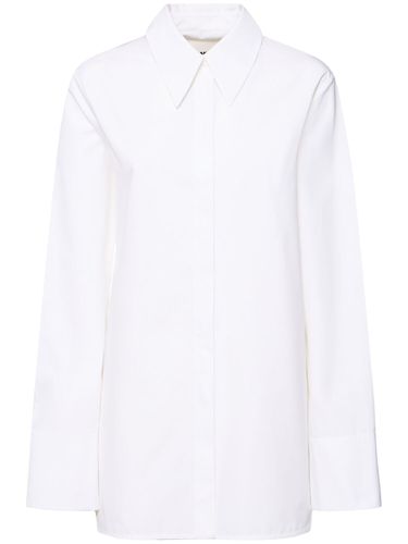 Chemise Longue En Popeline De Coton - JIL SANDER - Modalova