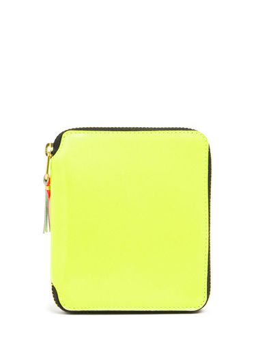 Portefeuille En Cuir Super Fluo - COMME DES GARÇONS WALLET - Modalova