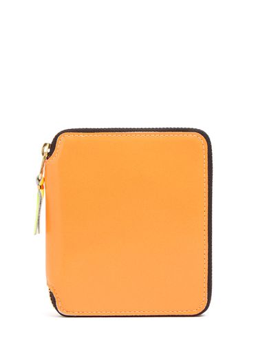 Portefeuille En Cuir Super Fluo - COMME DES GARÇONS WALLET - Modalova