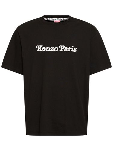 T-shirt En Coton Imprimé Verdy Os - KENZO PARIS - Modalova