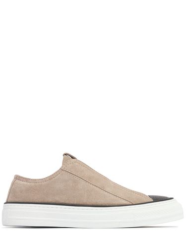 Sneakers Basses En Daim 20 Mm - BRUNELLO CUCINELLI - Modalova