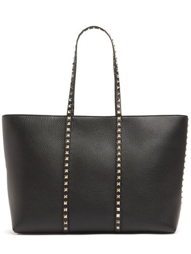 Sac Cabas En Cuir Rockstud - VALENTINO GARAVANI - Modalova