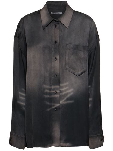 Chemise Boutonnée Oversize - ALEXANDER WANG - Modalova