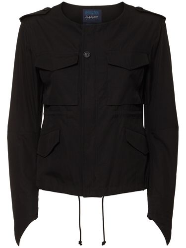 Veste Sans Col En Coton - YOHJI YAMAMOTO - Modalova