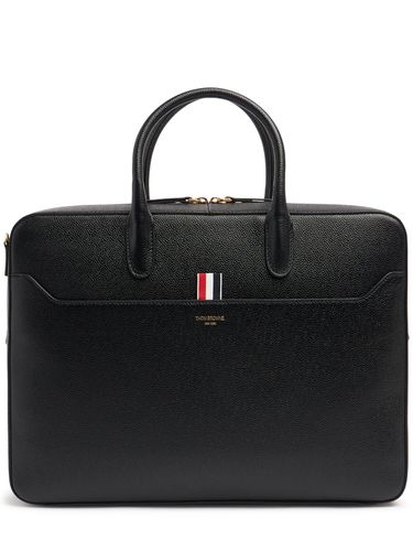 Sacoche En Cuir - THOM BROWNE - Modalova