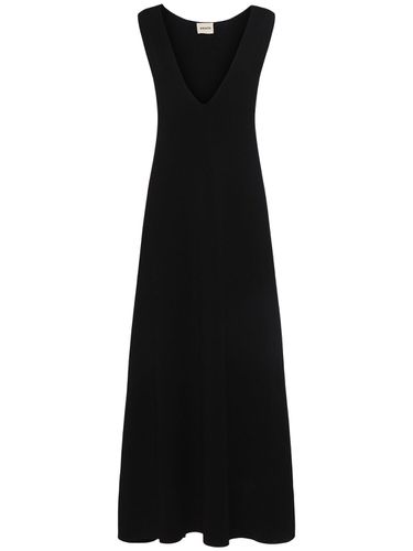 Robe Longue En Viscose Lisse Mélangée Keran - KHAITE - Modalova