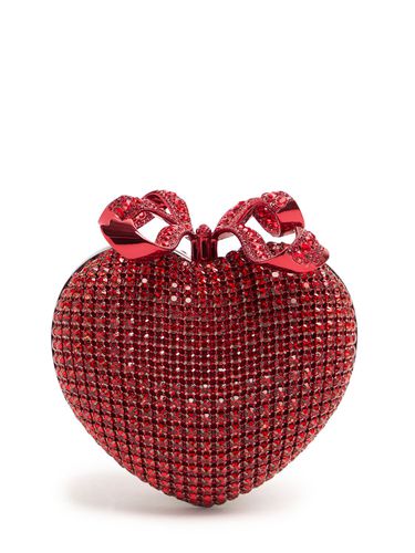 Pochette En Cristaux Heart - SELF-PORTRAIT - Modalova