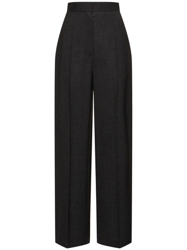 Pantalon Ample En Laine Taille Haute Gordon - THE ROW - Modalova