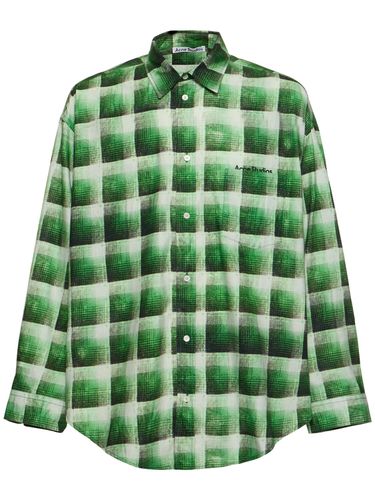 Chemise En Flanelle Imprimée Setar - ACNE STUDIOS - Modalova