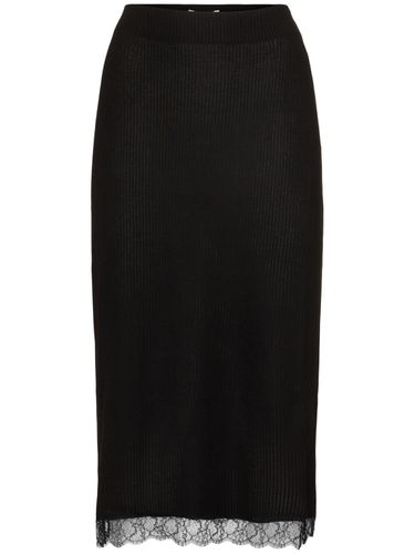 Indira Silk Blend Midi Skirt - THE ROW - Modalova