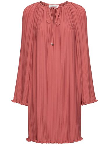 Robe Courte Plissée - LANVIN - Modalova