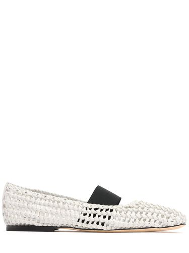 Ballerines En Mesh De Cuir 10 Mm - MSGM - Modalova