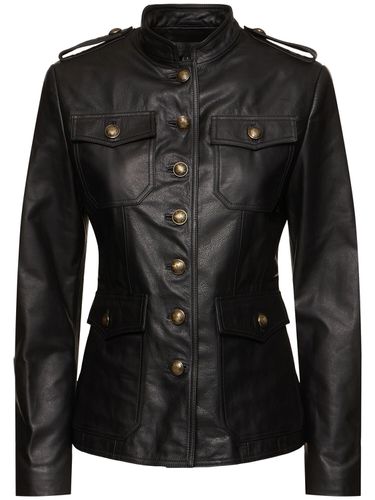 Veste En Cuir Geraldine - NILI LOTAN - Modalova