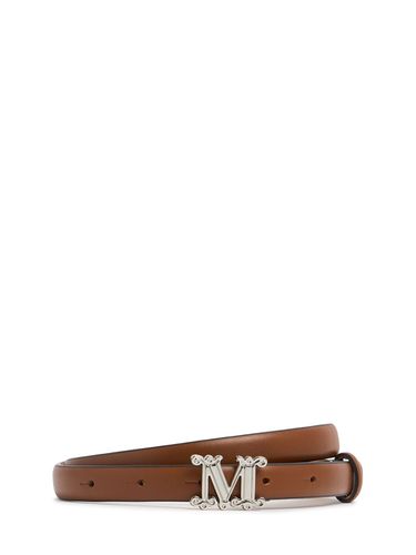 Ceinture En Cuir Mgraziata - MAX MARA - Modalova