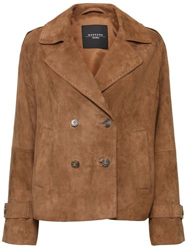 Veste En Daim Oblato - WEEKEND MAX MARA - Modalova