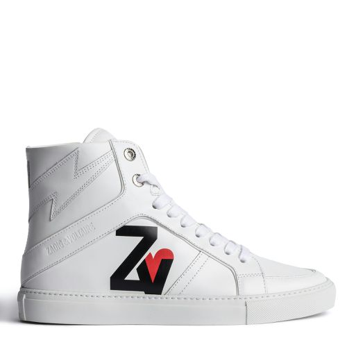 Sneakers Montantes Zv1747 High Flash Cuir - Taille 38 - Zadig & Voltaire - Modalova