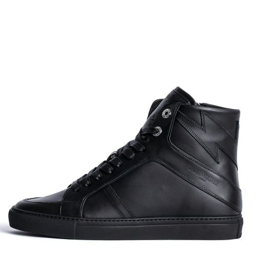 Sneakers Montantes Zv1747 High Flash Cuir - Taille 36 - Zadig & Voltaire - Modalova