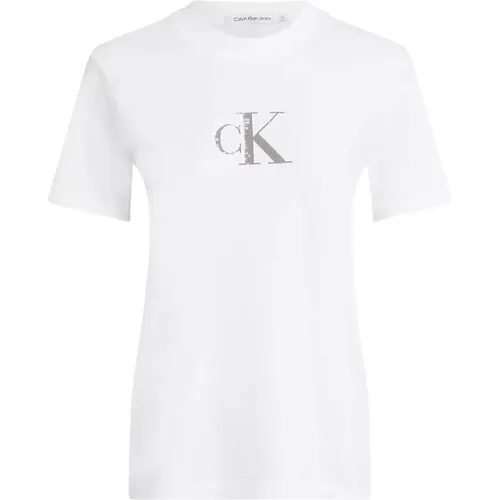 T shirt Monogramme - Calvin Klein - Modalova