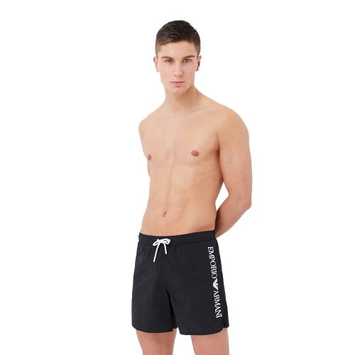 Maillot de bain Logo brodé - Emporio Armani - Modalova