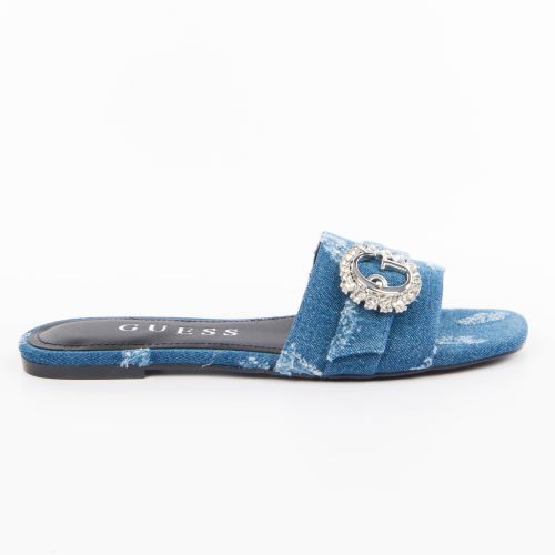Claquette Guess jolly Femme Bleu - Guess - Modalova