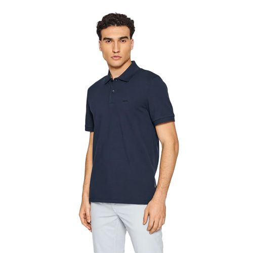 Polo Boss Pallas Homme Bleu - Boss - Modalova