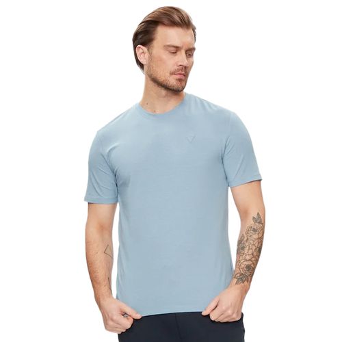 T shirt Guess patch Homme Bleu - Guess - Modalova