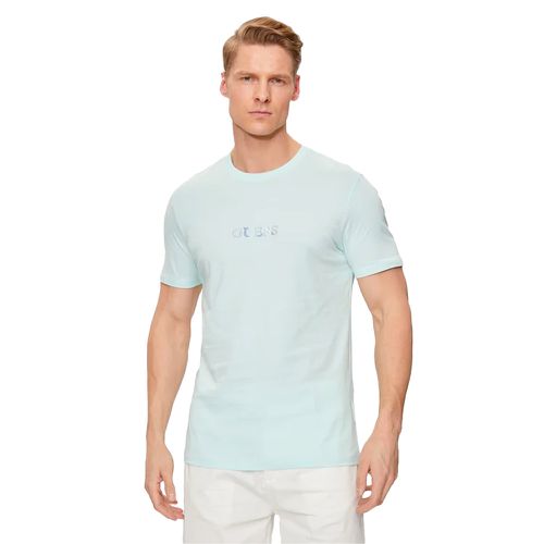 T shirt Guess Classic Homme Bleu - Guess - Modalova