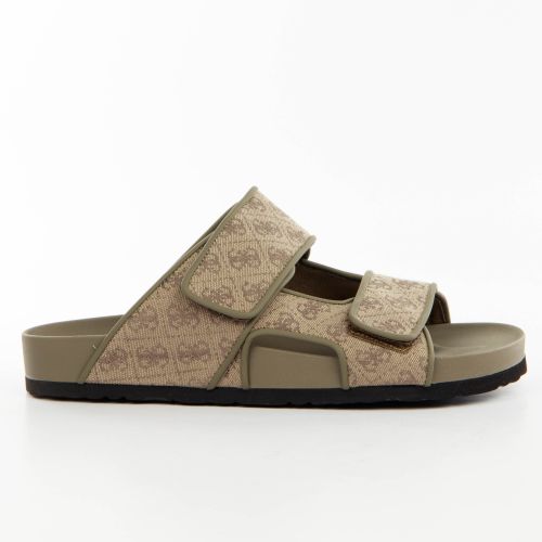 Claquette Guess igea Homme Beige - Guess - Modalova