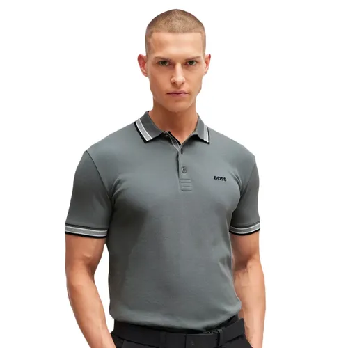 Polo Boss Paddy Homme Gris - Boss - Modalova